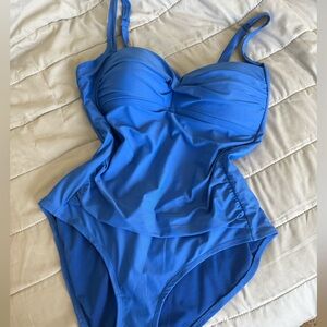 Women Blue Swimsuit